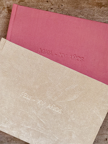 Fotolibro Classic - Tapa Textura con BajoRelieve